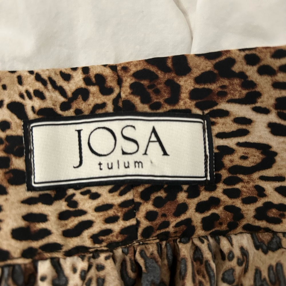 Leopard Print Swim Coverup